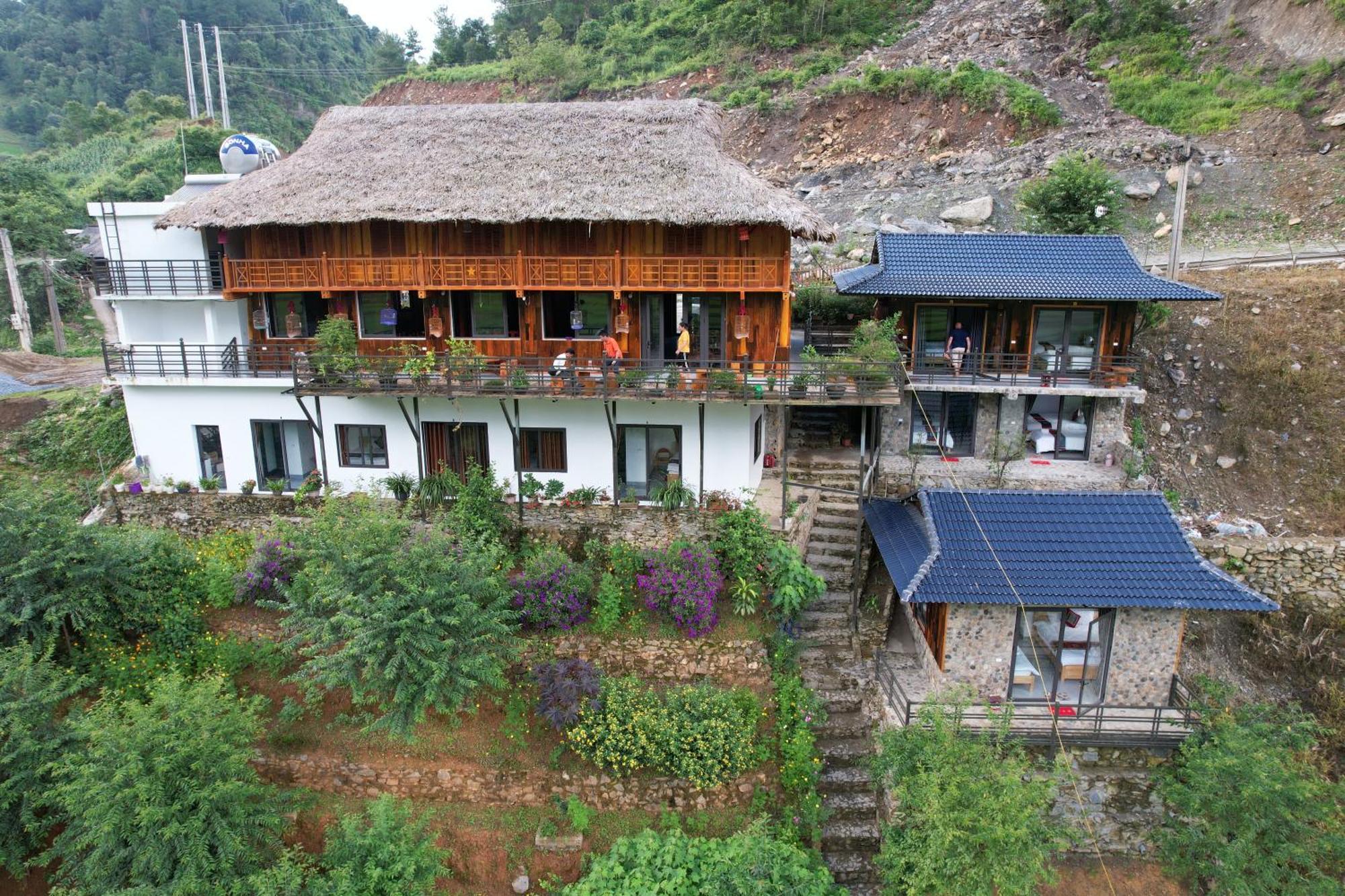 Dong Suoi H'mong Homestay Mu Cang Chai Exterior foto